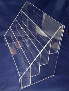ACD12 4-tier acrylic display rack shelf