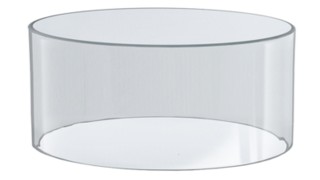 Clear Acrylic Open Ended Rings