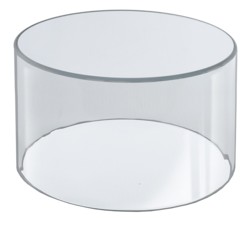 Clear Acrylic Open Ended Rings