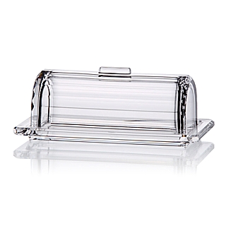 AG-K27 Acrylic Faceted Butter Dish