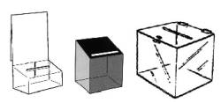 Acrylic Ballot Boxes, Comment Boxes and Suggestion Boxes, Plexiglas, Plexiglass, plexi, Lucite and Plastic