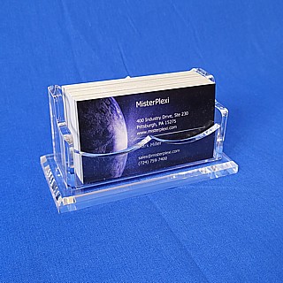 CHBC-DLX Clear Acrylic DELUXE Countertop Business Card Holders