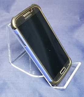 CPE2 Cellphone Easel Made from Clear Acrylic, Lucite, or Plexi