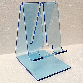 CBE8-BF Fluorescent Blue Acrylic Cellphone Easel Cell Phone Stand