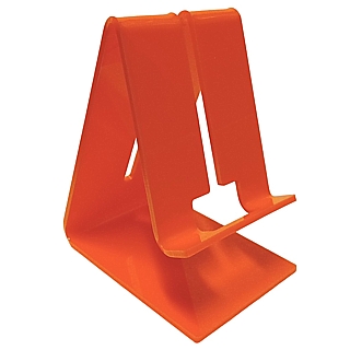 CPE8-O Orange Acrylic Cellphone Easel Cell Phone Stand