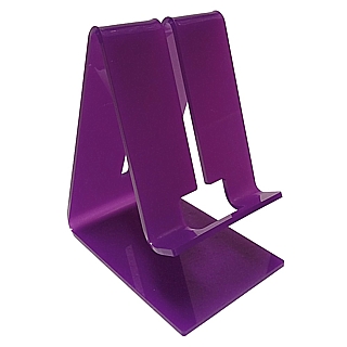 CPE8-PP Purple Acrylic Cellphone Easel Cell Phone Stand