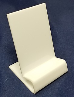 CPE9-W White Acrylic Cellphone Easel Cell Phone Stand