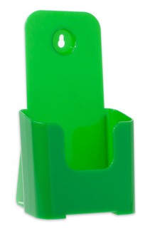 Green Acrylic Countertop Literature or Brochure Holders for Desk