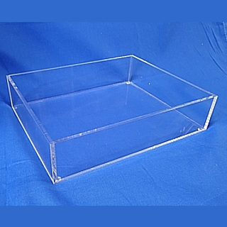 Deluxe Clear Acrylic Tray
