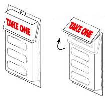 Outdoor Acrylic and Plastic Brochure and Literature Holders, plexi, plexiglass, plexiglas, lucite