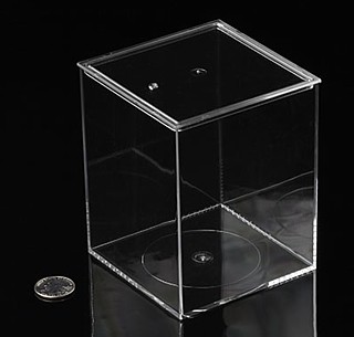 Clear Plastic Display Box Container Model PB55 Aquarium Terrarium