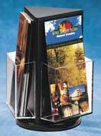 Acrylic Rotating Brochure and Literature Holders and displays, Plexiglas, Plexiglass, plexi, Plastic, lucite