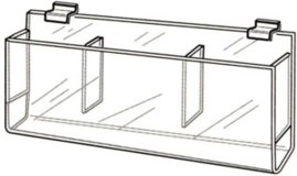 Slatwall Acrylic and Plastic Brochure and Literature Holders, Plexi, plexiglass, plexiglas, lucite