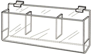 Slatwall Acrylic and Plastic Brochure and Literature Holders, Plexi, plexiglass, plexiglas, lucite