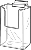 Slatwall Acrylic and Plastic Brochure and Literature Holders, Plexi, plexiglass, plexiglas, lucite