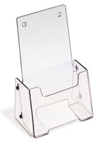Clear PVC Versatile Countertop and Wallmount Brochure and Literature Holders