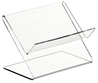 Clear Acrylic Z Stand Easel Riser Display Stand