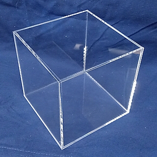 Clear Acrylic 5-Sided Cubes and Plexi Boxes made from Plexiglas, Plexiglass, lucite and plastic