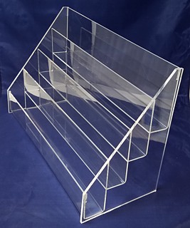 ACD17 4-tier acrylic display rack shelf