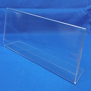 Slant Back Easel Display Frames in Acrylic, Plexiglas, Plexiglass, Lucite, Plastic