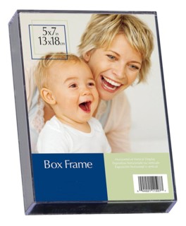 Clear Acrylic Box Frame 5x7