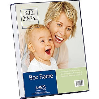 Clear Acrylic Box Frame 8x10