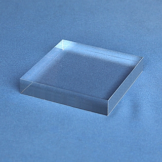 Clear Solid Acrylic Display Blocks Made from Plexiglas, Plexiglass, lucite and plastic