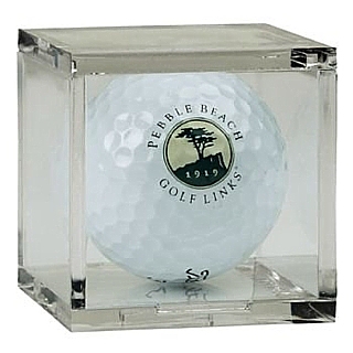 BQ1 Acrylic Sports Collectible Display Boxes for Golf Ball