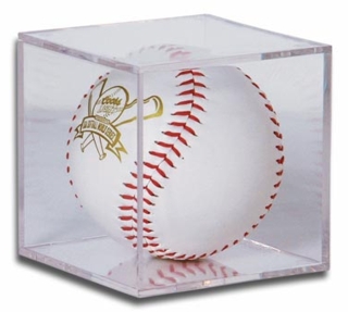 BQ4 AcrylicSoftball Collectible Display Boxes