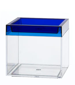 Clear Plastic Stackable Container Model CC3