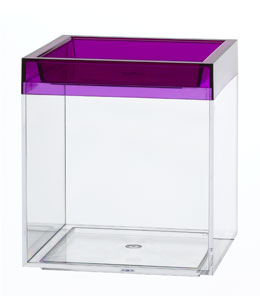 Clear Plastic Stackable Container Model CC4