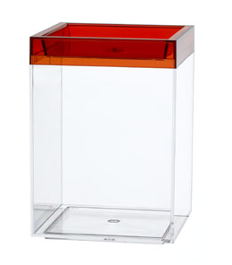 Clear Plastic Stackable Container Model CC5