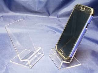 CPE9 Clear Acrylic Cellphone Easel Cell Phone Stand