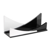 Black and White Acrylic Business Card Holder