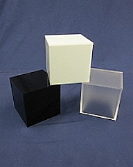 Acrylic Cubes and Boxes, Plexiglas, Plexiglass, lucite  and plastic