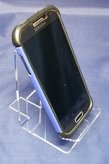 CPE4 Cellphone Easel Made from Clear Acrylic, Lucite, or Plexi