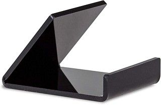 CPE6-BK Cellphone Easel Made from Black Plexiglas, Plexiglass, or Plastic