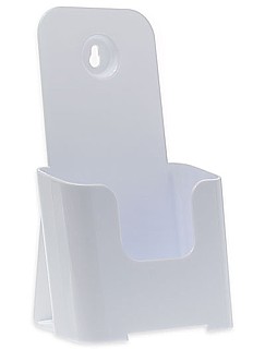 Clear Acrylic Countertop Literature or Brochure Holders for Desk