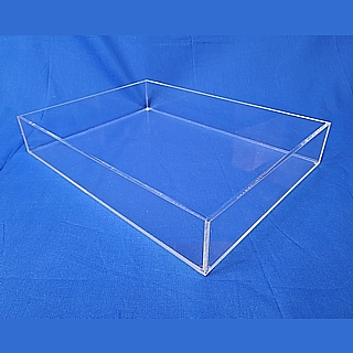 MisterPlexi  FAC12 Frosted Acrylic 5-Sided Cube 12 Inch