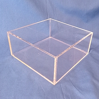 SC835 Clear Acrylic Cubes and Boxes in Plexiglas, Plexiglass, lucite and plastic