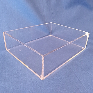 Clear Deluxe Acrylic Tray For Upscale Serving and Display