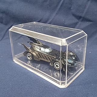 Clear Molded Styrene 2-Piece Display Case for 1:64 Scale Die Cast Cars - Hot Wheels, Matchbox, etc.