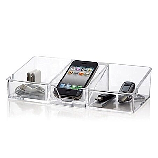 Clear Acrylic Smart Phone Docking and Charging Station