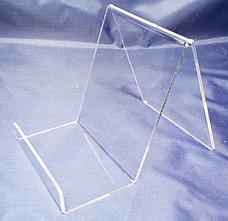 Acrylic J Easels and J-stands Displays or Box Easel