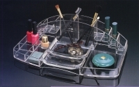 Clear Acrylic Cosmetic Displays and Organizer Containers