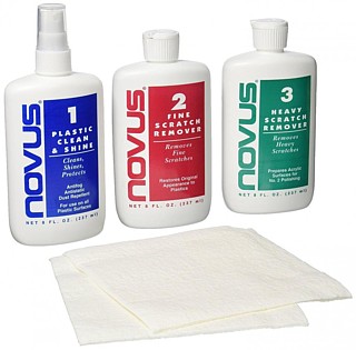 Novus Cleaning, Polishing and Scratch Remover 8 ounce kit