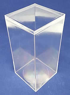 Clear Plastic Display Box Container Model PB3
