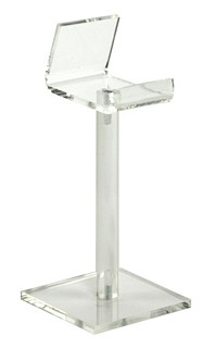 PR6 Clear Acrylic Pedestal Stand Riser