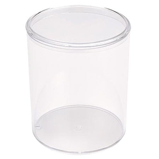 Clear Plastic Round Packaging Containers and Storage Boxes