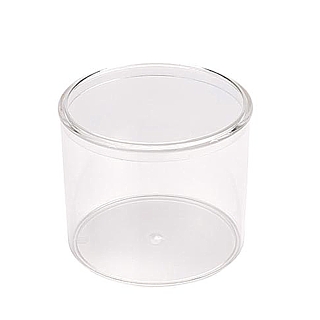 Clear Round Plastic Display Box Container Model RPC10